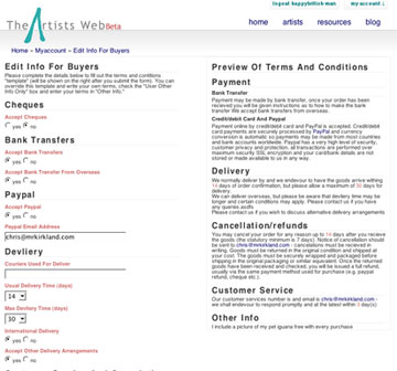 Editing Terms