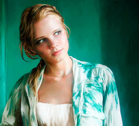 Girl In Green