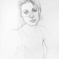 hidden Woman's Head and Shoulders…