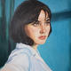 Girl In Blues 1