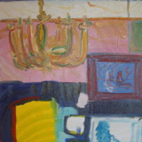 chandeliar in a room