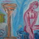 nude pink lady | £105 | | oil on canvas nude pink lady