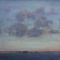 Leek Field, Evening Sky
