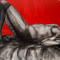 Study in charcoal