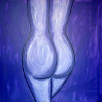 Son derrire120x120cm