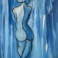 Blue nude