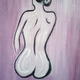 Purple Nude | | | Acrylic on canvas Purple Nude