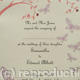 Butterfly Flowers invitation