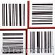 abstract - Bar Codes | | | acrylic on canvas abstract - Bar Codes