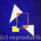 Abstract - Blue Geometry