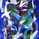 Abstract - Blue Agitation