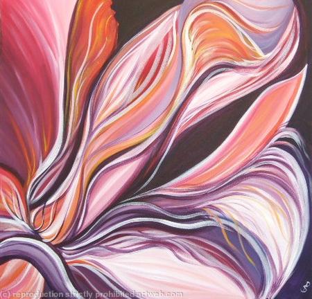 Unfold - abstract flower 