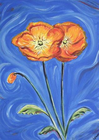 Flower for Mum's Birthday - Poppies!