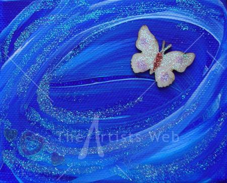 Blue Haze Butterfly 