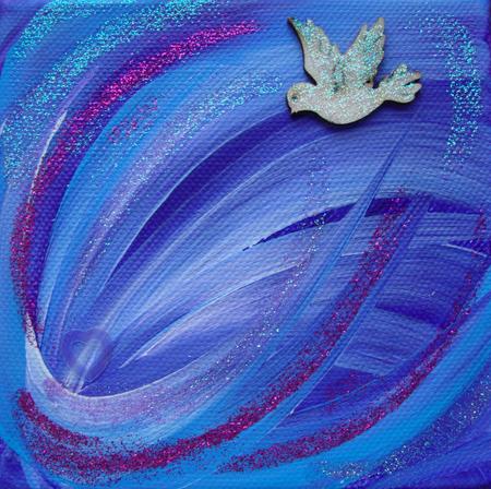 Violet Shimmer, Dove, Heart