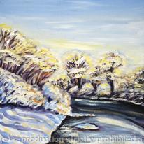 River Goyt, Winter in Woodbank