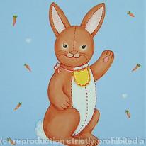 Little Bunny - blue