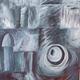 Abstract - Urban Greys | ¥19600 | 35 x 45cm | acrylic Abstract - Urban Greys