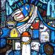 Henshaw Winter | | | painted and leaded glass Henshaw Winter