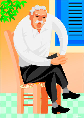 Old Greek guy