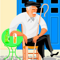 Old Greek guy