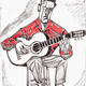Flamenco guitarist