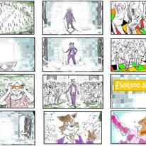 Foxy Bingo storyboards