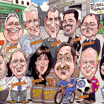 Corporate caricature