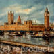 Houses of Parliament… | £8200 | 91 x 61cm | Oil on Canvas - Technique - Palette Knives Houses of Parliament…