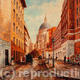 St.Paul's Cathedral… | £5200 | 61 x 51cm | Oil on Canvas - Technique - Palette Knives and Brushes St.Paul's Cathedral…