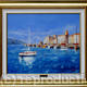 St.Tropez - France - | £1200 | 61 x 51cm | Oil on Canvas - Palette Knives St.Tropez - France -