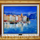 Ste.Maxime - France… | £1400 | 61 x 51cm | Oil on Canvas - Palette Knives Ste.Maxime - France…