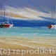 Low Tide | £250(sold) | 80 x 60cm | Acrylic on Canvas Low Tide