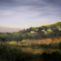 Lower Galilee, winter - oil painting (landscape)
