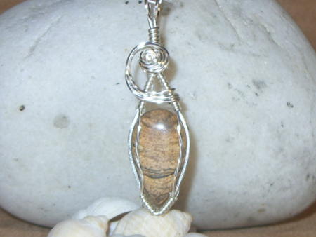 Picture Jasper pendant-008
