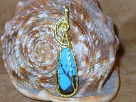 Turquoise Pendant -0-1-011