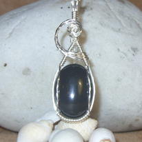Black Onyx pendant-003
