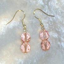Crystal ear rings 021