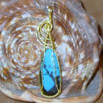 Turquoise Pendant -0-1-011
