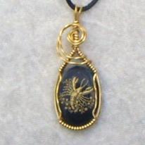 Cancer zodiac pendant -026