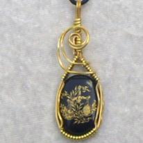 Libra zodiac pendant-028