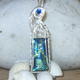 Dichroic glass pendant-016