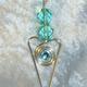 Cystal heart pendant…