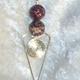 Jasper heart pendant…