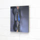 Blue Neon | | 60 x 60cm | Mixed media Blue Neon