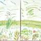 Greening Desert diptych