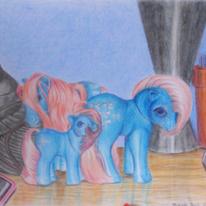 Clutter with ponies