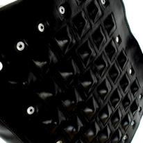 Molded square 3D bag