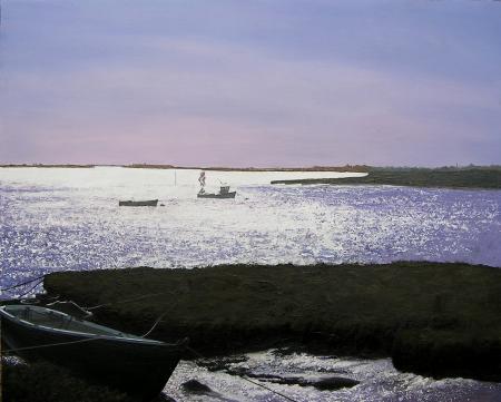 Early evening on the River Alde, Aldeburgh, Suffolk