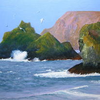 hidden Towards Kynance Cove,…